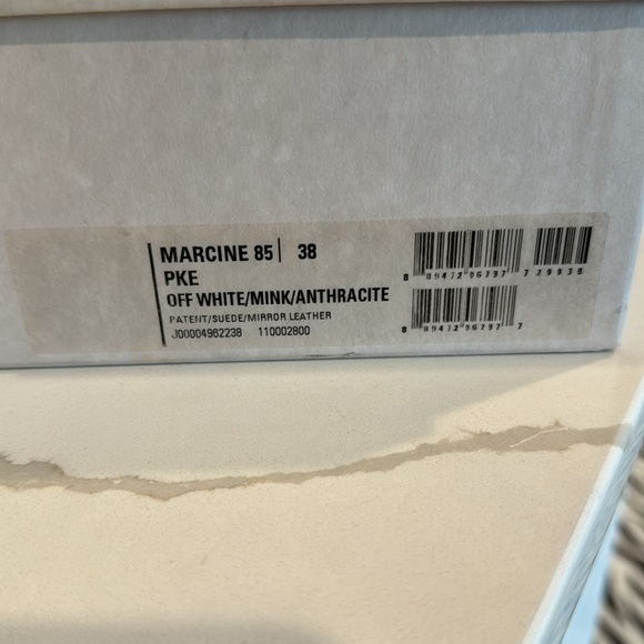 Jimmy Choo 85 pumps in off white/brown - Picture 5 of 7